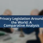 Privacy Legislation Around the World: A Comparative Analysis