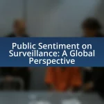Public Sentiment on Surveillance: A Global Perspective
