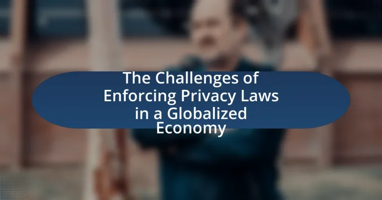 The Challenges of Enforcing Privacy Laws in a Globalized Economy