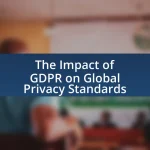 The Impact of GDPR on Global Privacy Standards