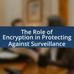 The Role of Encryption in Protecting Against Surveillance